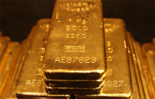 Lingotes de oro